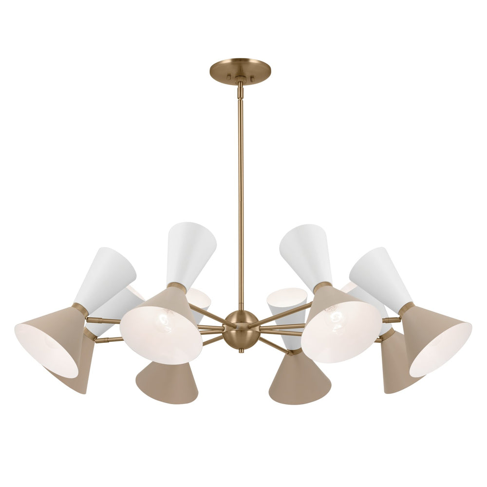 Kichler Canada - 52567CPZGRG - 16 Light Chandelier - Phix - Champagne Bronze