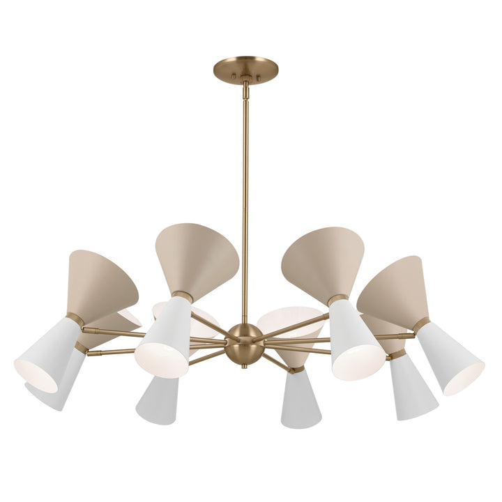 Kichler Canada - 52567CPZGRG - 16 Light Chandelier - Phix - Champagne Bronze