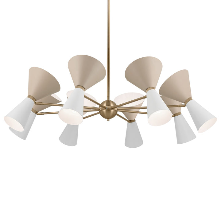 Kichler Canada - 52567CPZGRG - 16 Light Chandelier - Phix - Champagne Bronze