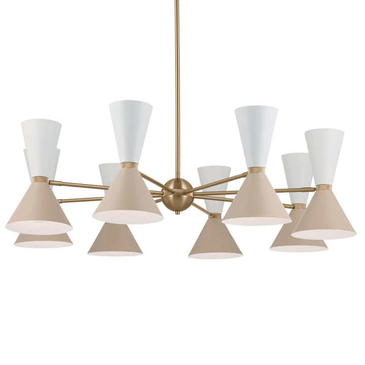 Kichler Canada - 52567CPZGRG - 16 Light Chandelier - Phix - Champagne Bronze