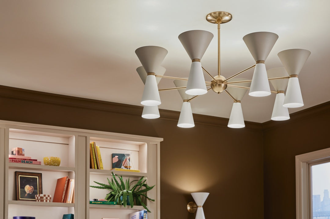 Kichler Canada - 52567CPZGRG - 16 Light Chandelier - Phix - Champagne Bronze