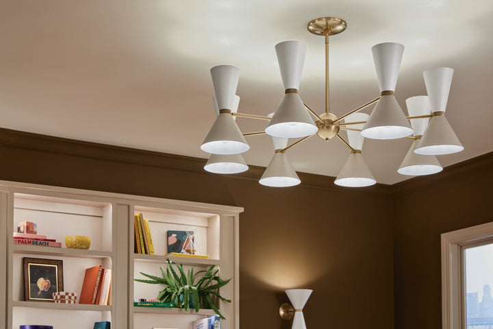 Kichler Canada - 52567CPZGRG - 16 Light Chandelier - Phix - Champagne Bronze