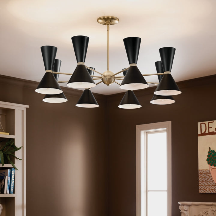 Kichler Canada - 52567CPZBK - 16 Light Chandelier - Phix - Champagne Bronze
