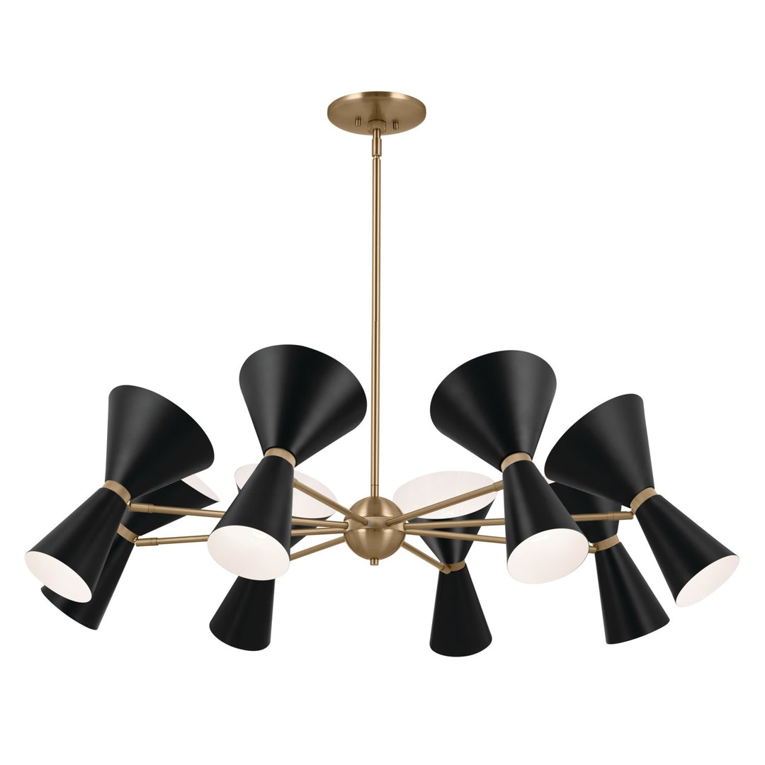 Kichler Canada - 52567CPZBK - 16 Light Chandelier - Phix - Champagne Bronze