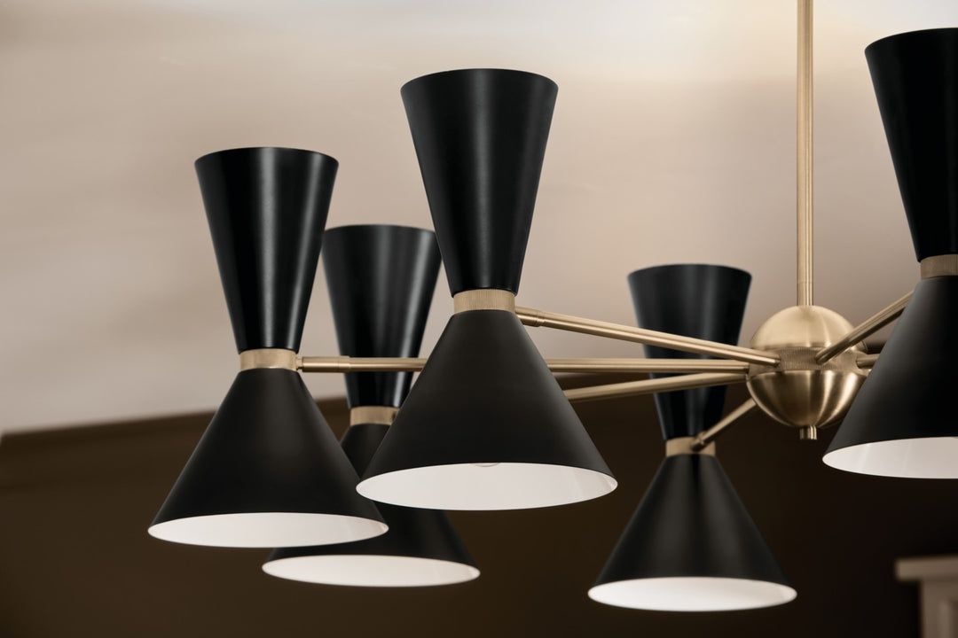 Kichler Canada - 52567CPZBK - 16 Light Chandelier - Phix - Champagne Bronze