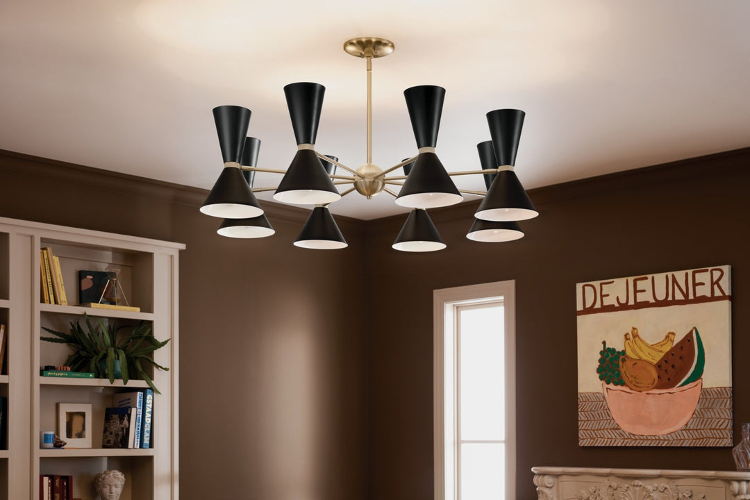 Kichler Canada - 52567CPZBK - 16 Light Chandelier - Phix - Champagne Bronze