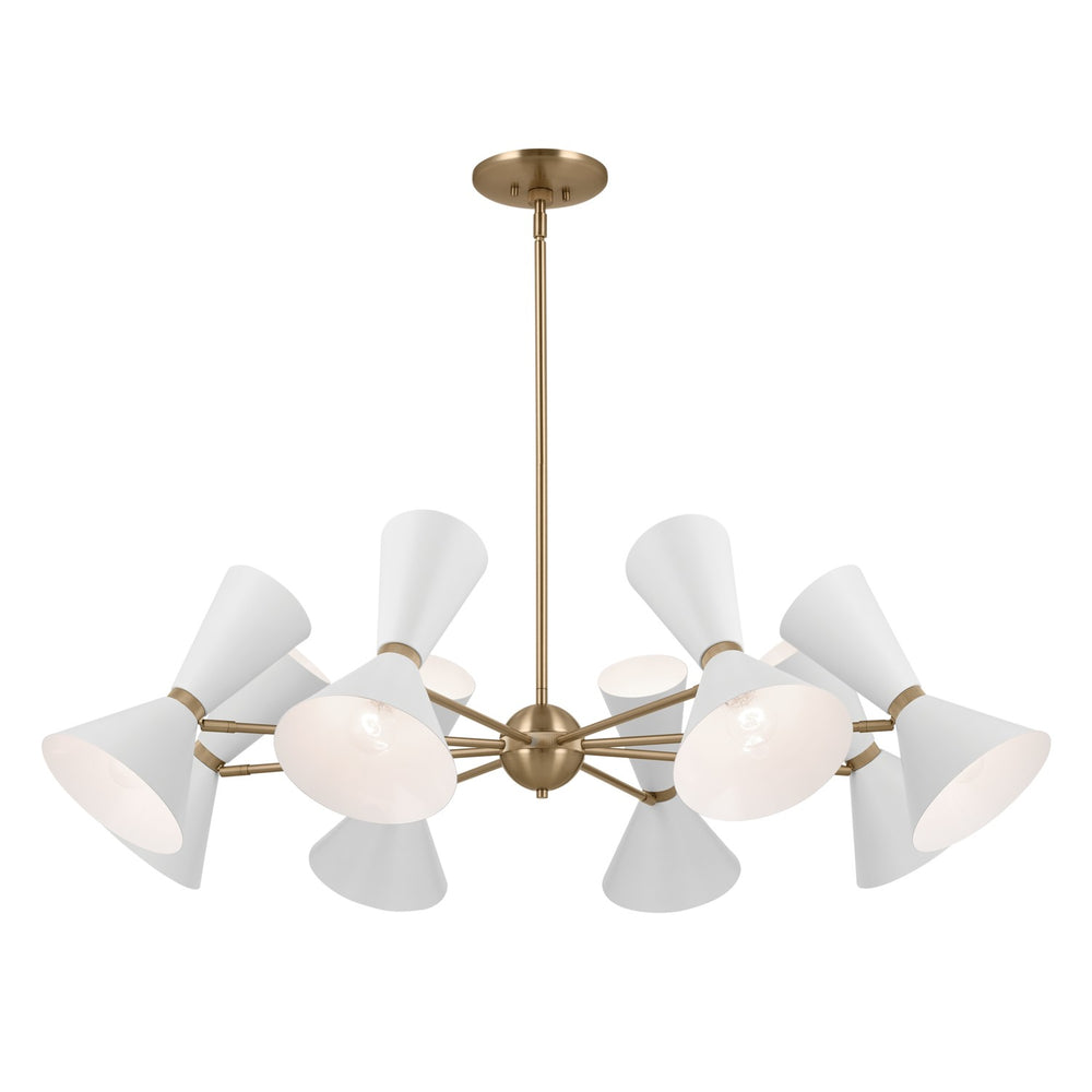 Kichler Canada - 52567CPZWH - 16 Light Chandelier - Phix - Champagne Bronze
