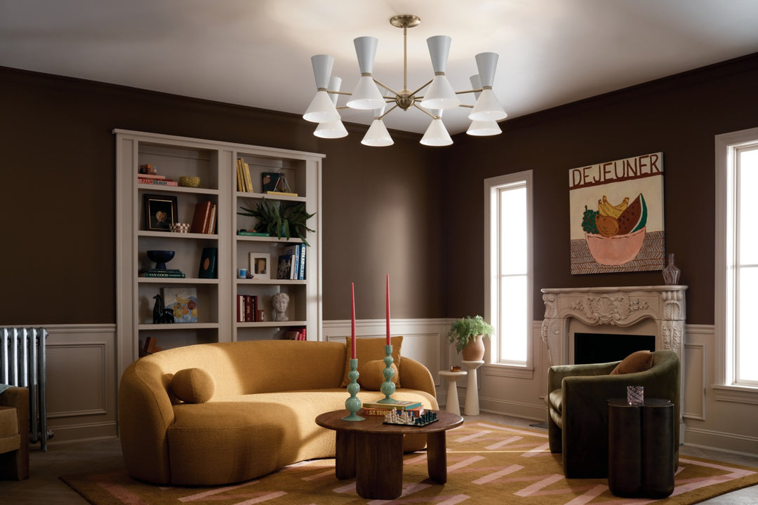 Kichler Canada - 52567CPZWH - 16 Light Chandelier - Phix - Champagne Bronze