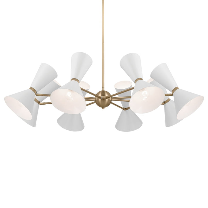 Kichler Canada - 52567CPZWH - 16 Light Chandelier - Phix - Champagne Bronze