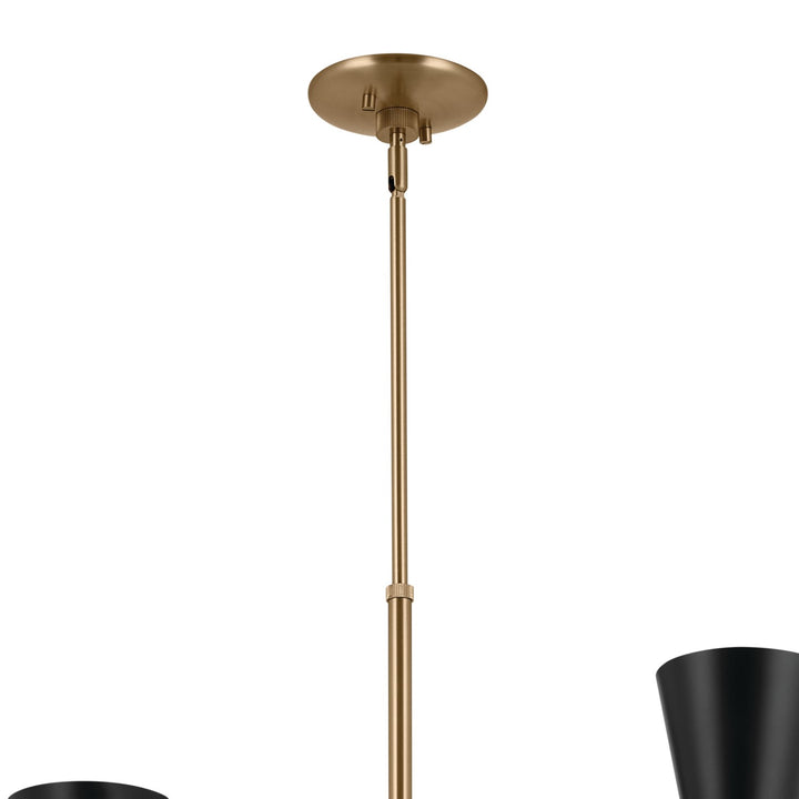 Kichler Canada - 52568CPZBK - 12 Light Foyer Chandelier - Phix - Champagne Bronze
