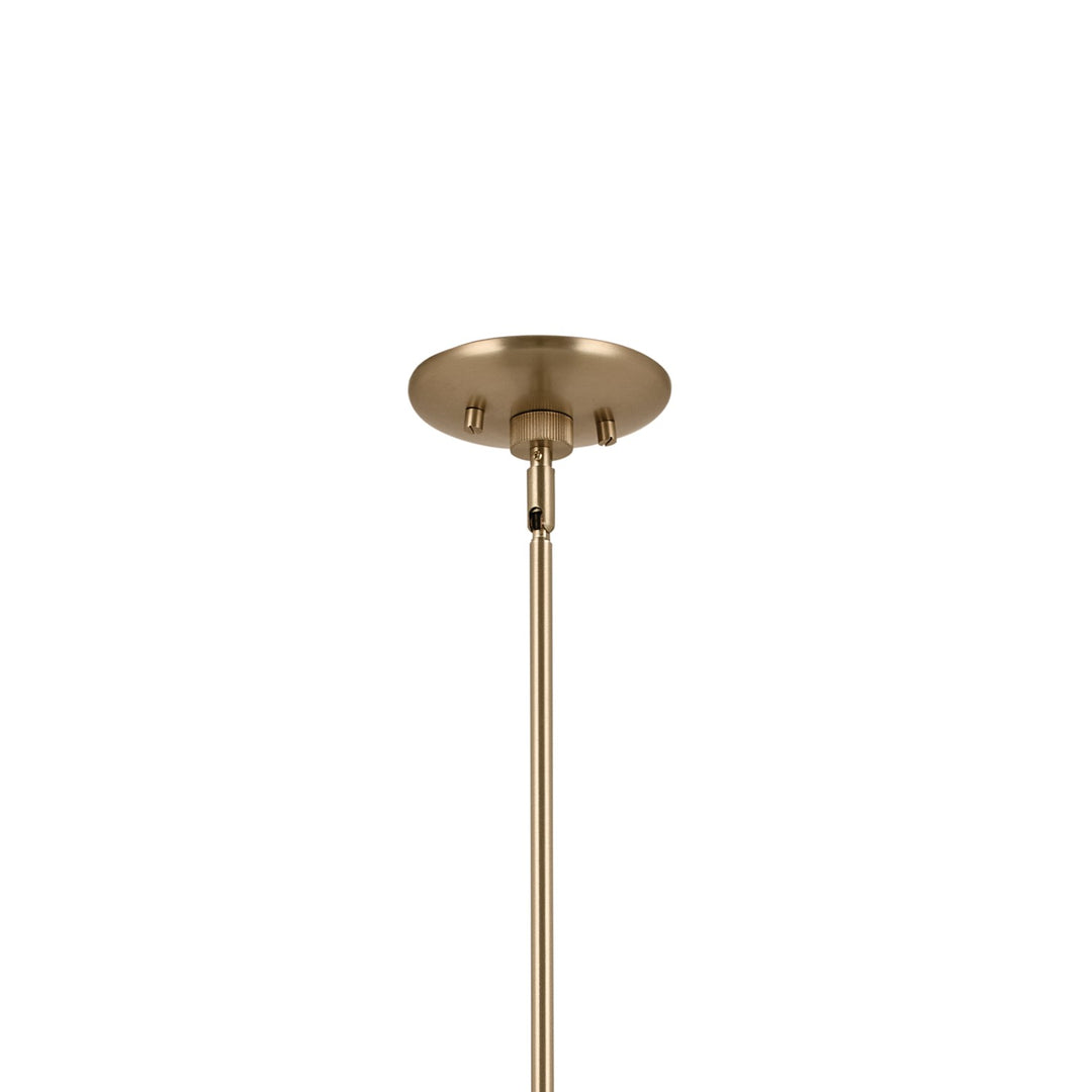 Kichler Canada - 52569CPZWH - Four Light Linear Chandelier - Phix - Champagne Bronze