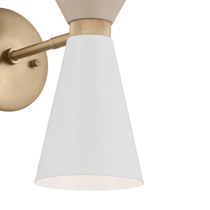 Kichler Canada - 52570CPZGRG - Two Light Wall Sconce - Phix - Champagne Bronze