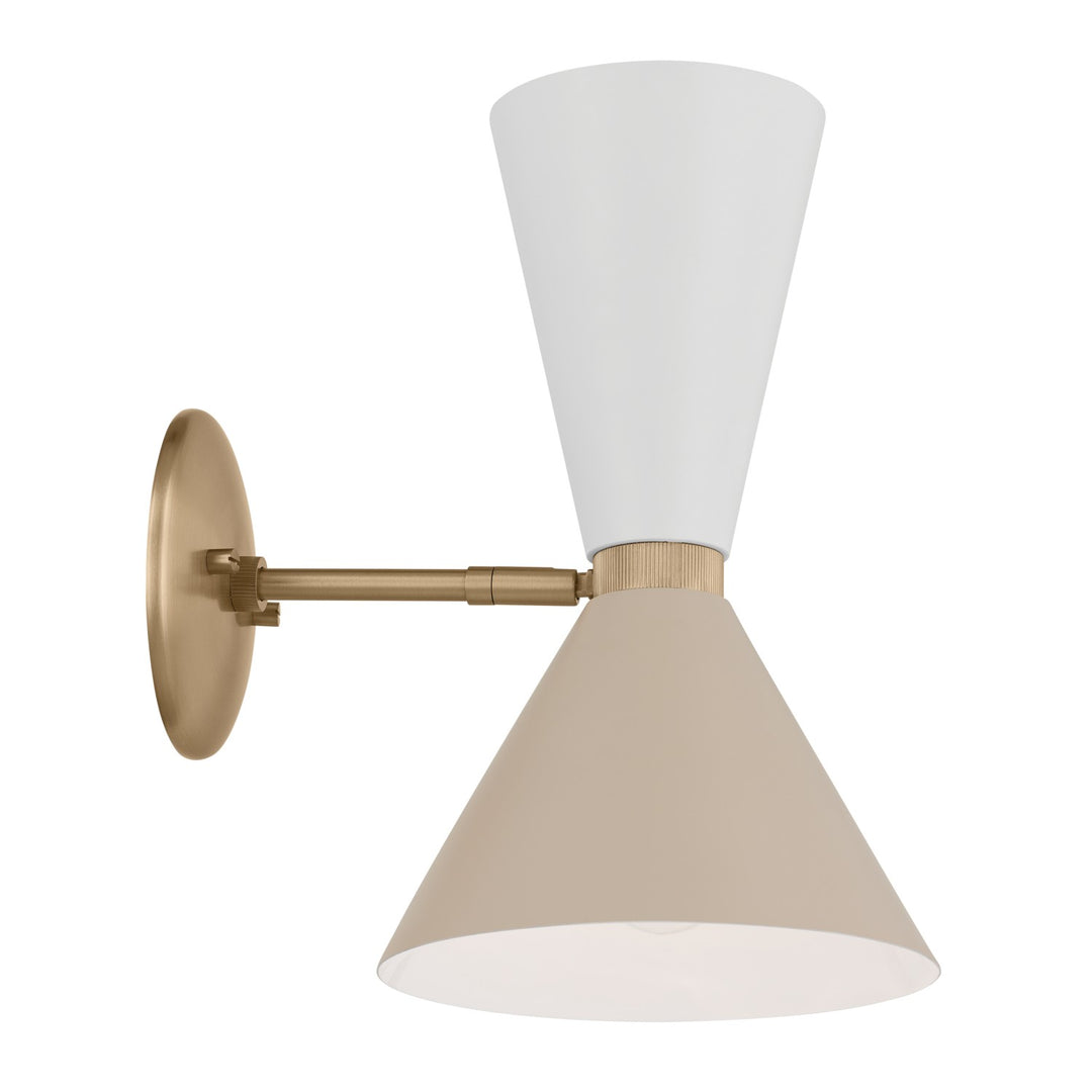 Kichler Canada - 52570CPZGRG - Two Light Wall Sconce - Phix - Champagne Bronze