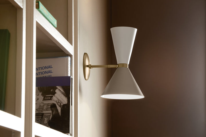 Kichler Canada - 52570CPZGRG - Two Light Wall Sconce - Phix - Champagne Bronze