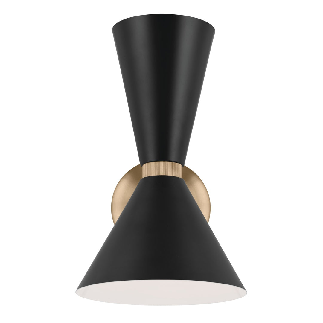 Kichler Canada - 52570CPZBK - Two Light Wall Sconce - Phix - Champagne Bronze
