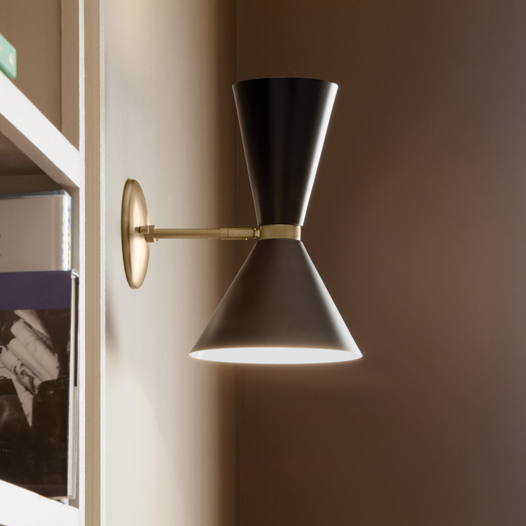 Kichler Canada - 52570CPZBK - Two Light Wall Sconce - Phix - Champagne Bronze