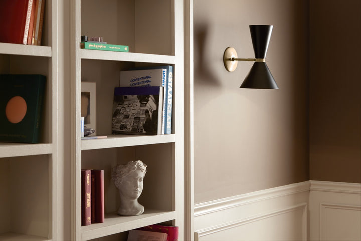 Kichler Canada - 52570CPZBK - Two Light Wall Sconce - Phix - Champagne Bronze