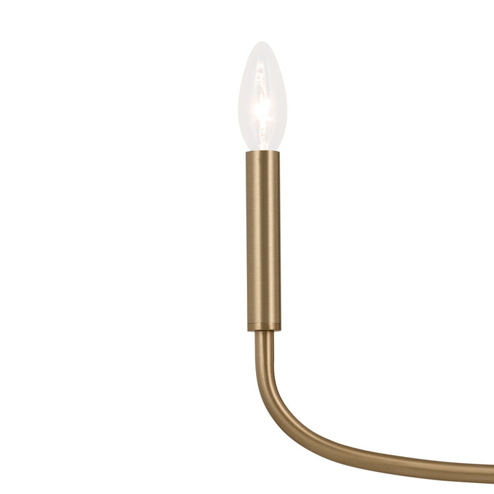 Kichler Canada - 52525CPZ - Six Light Chandelier - Deela - Champagne Bronze