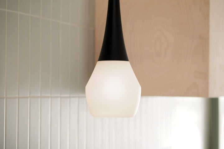 Kichler Canada - 52529BK - One Light Pendant - Deela - Black