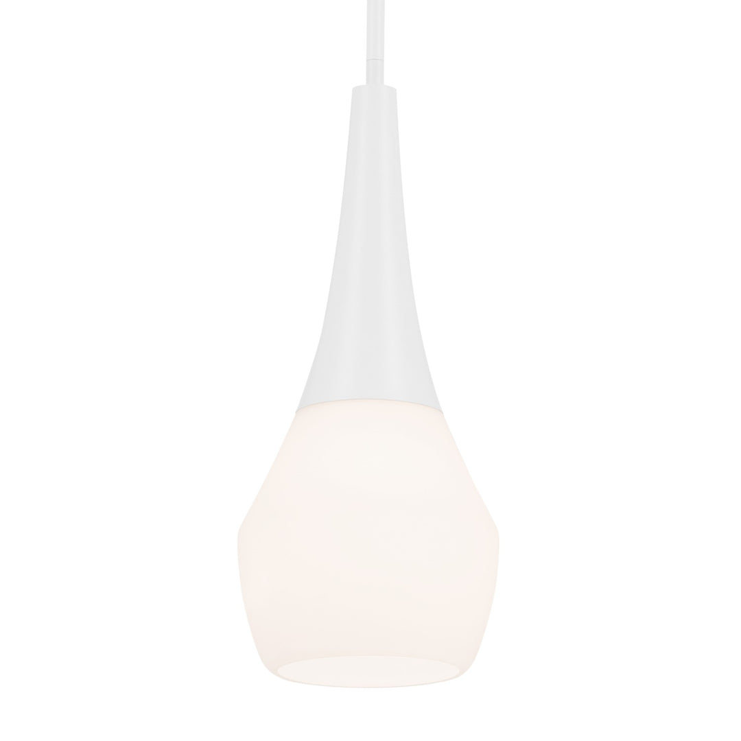 Kichler Canada - 52529WH - One Light Pendant - Deela - White