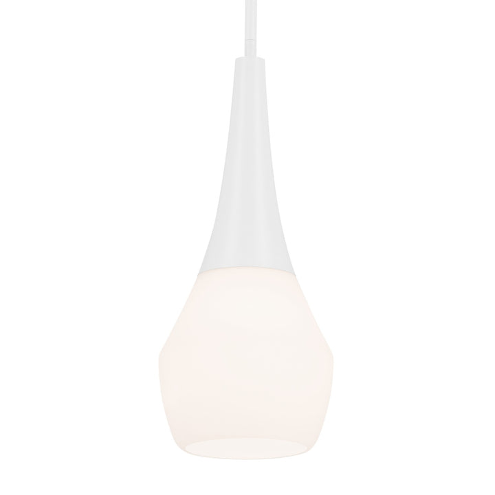 Kichler Canada - 52529WH - One Light Pendant - Deela - White