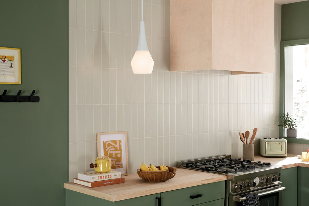 Kichler Canada - 52529WH - One Light Pendant - Deela - White