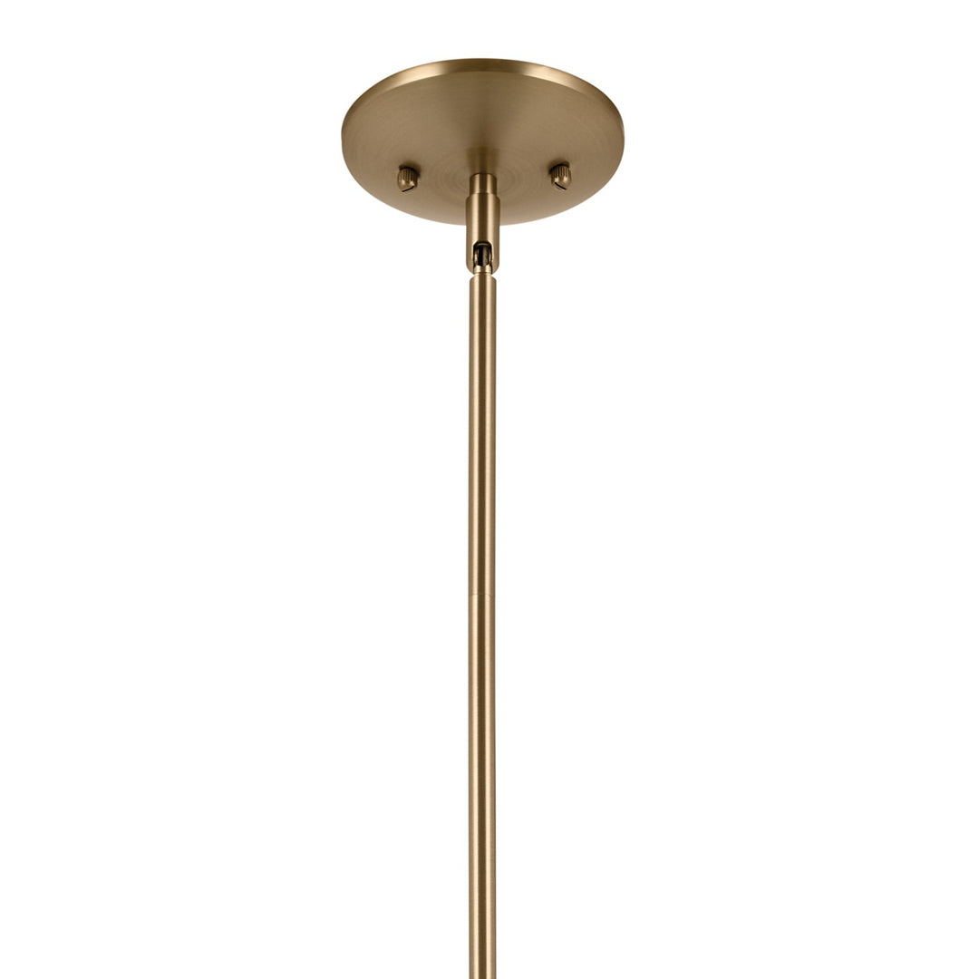 Kichler Canada - 52529CPZ - One Light Pendant - Deela - Champagne Bronze