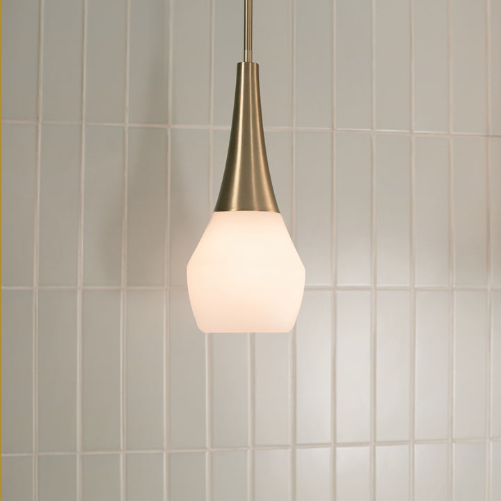 Kichler Canada - 52529CPZ - One Light Pendant - Deela - Champagne Bronze