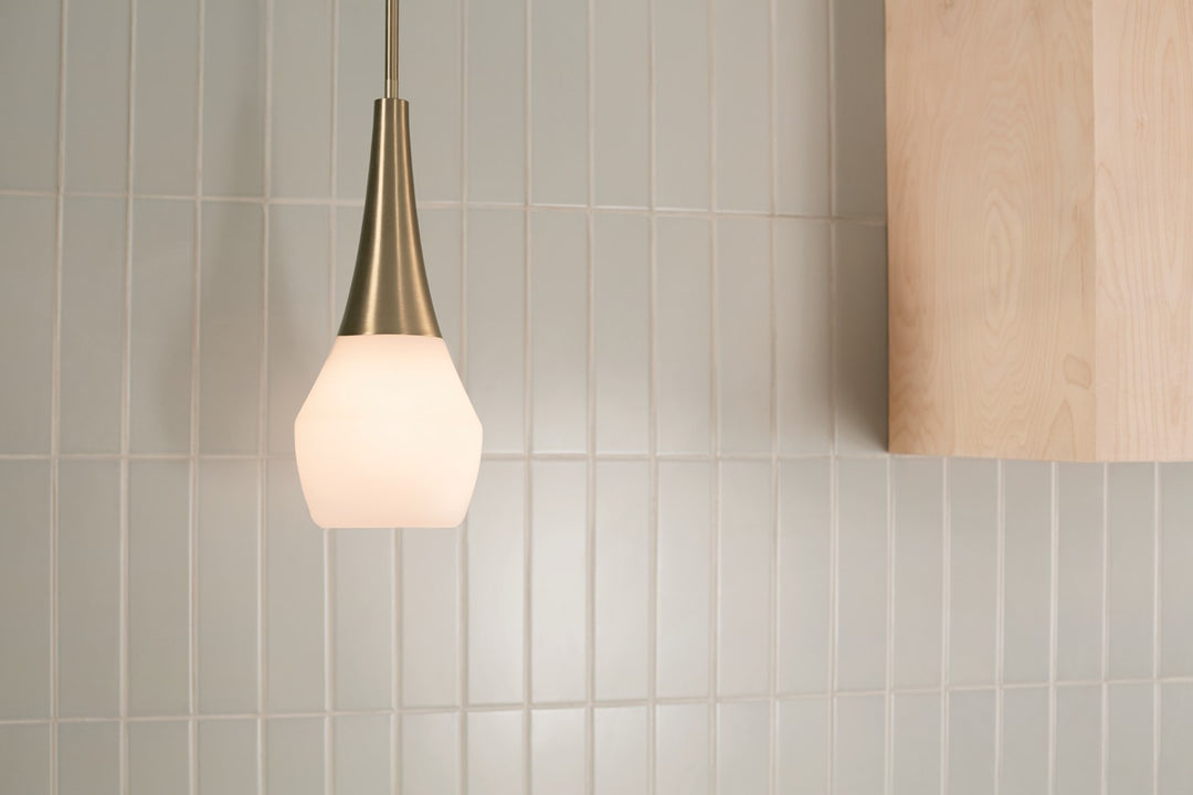 Kichler Canada - 52529CPZ - One Light Pendant - Deela - Champagne Bronze