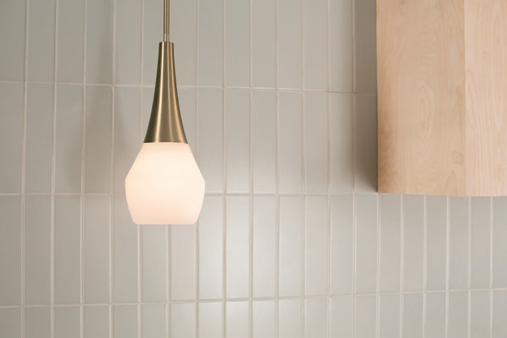 Kichler Canada - 52529CPZ - One Light Pendant - Deela - Champagne Bronze
