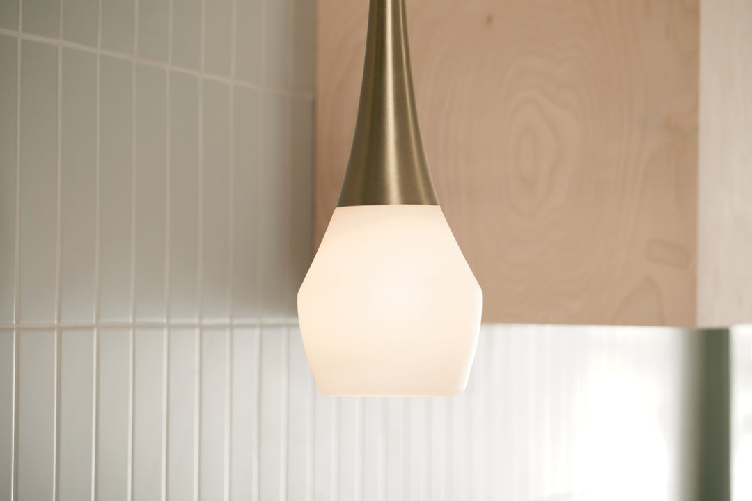 Kichler Canada - 52529CPZ - One Light Pendant - Deela - Champagne Bronze