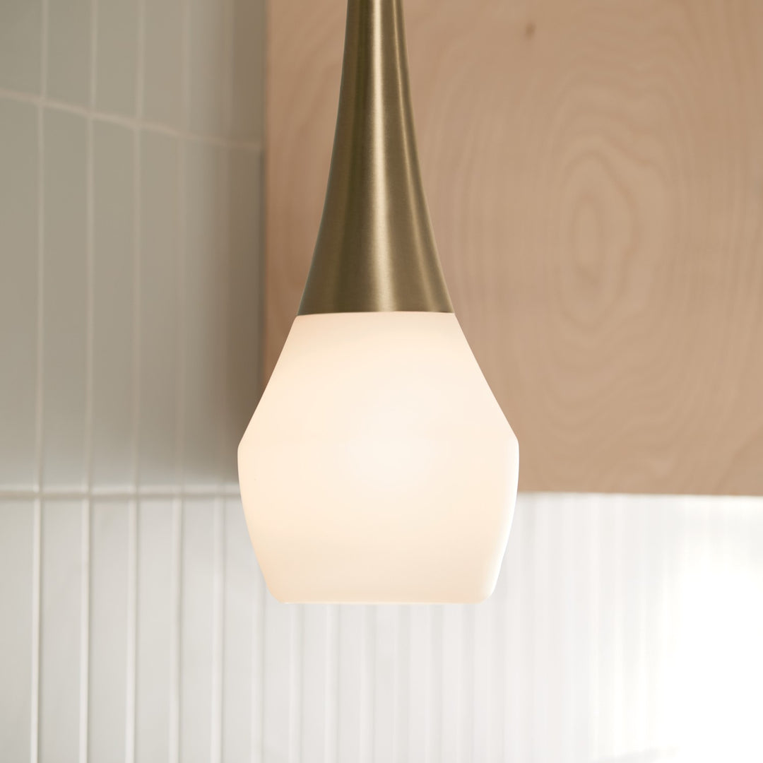 Kichler Canada - 52529CPZ - One Light Pendant - Deela - Champagne Bronze