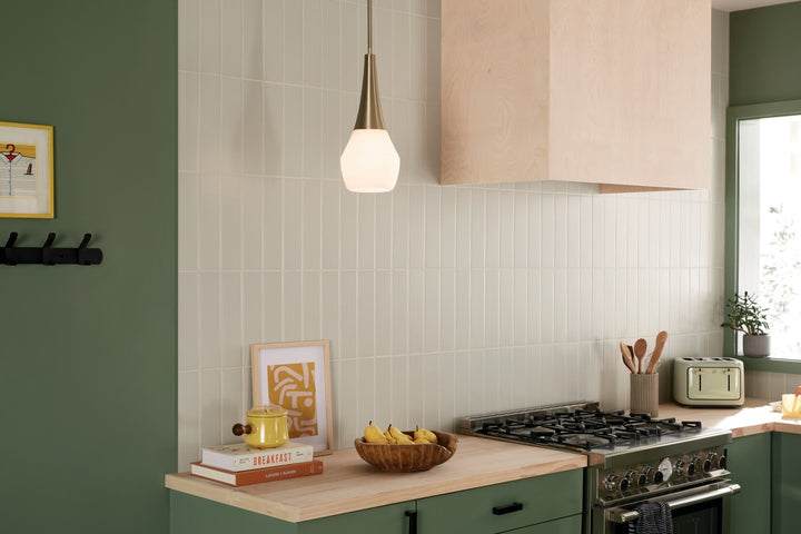Kichler Canada - 52529CPZ - One Light Pendant - Deela - Champagne Bronze