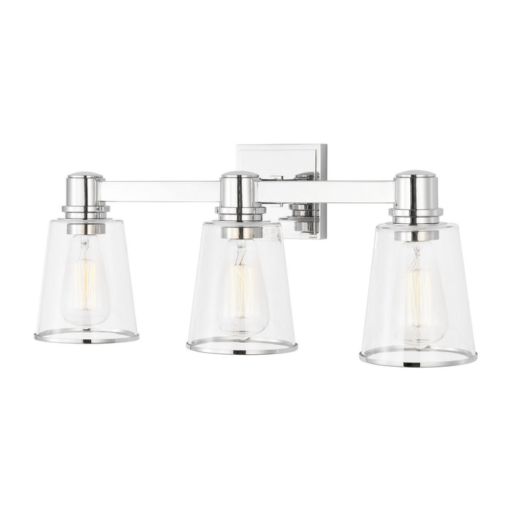 Visual Comfort Studio Canada - CV1033PN - Three Light Bath Vanity - Alessa - Polished Nickel