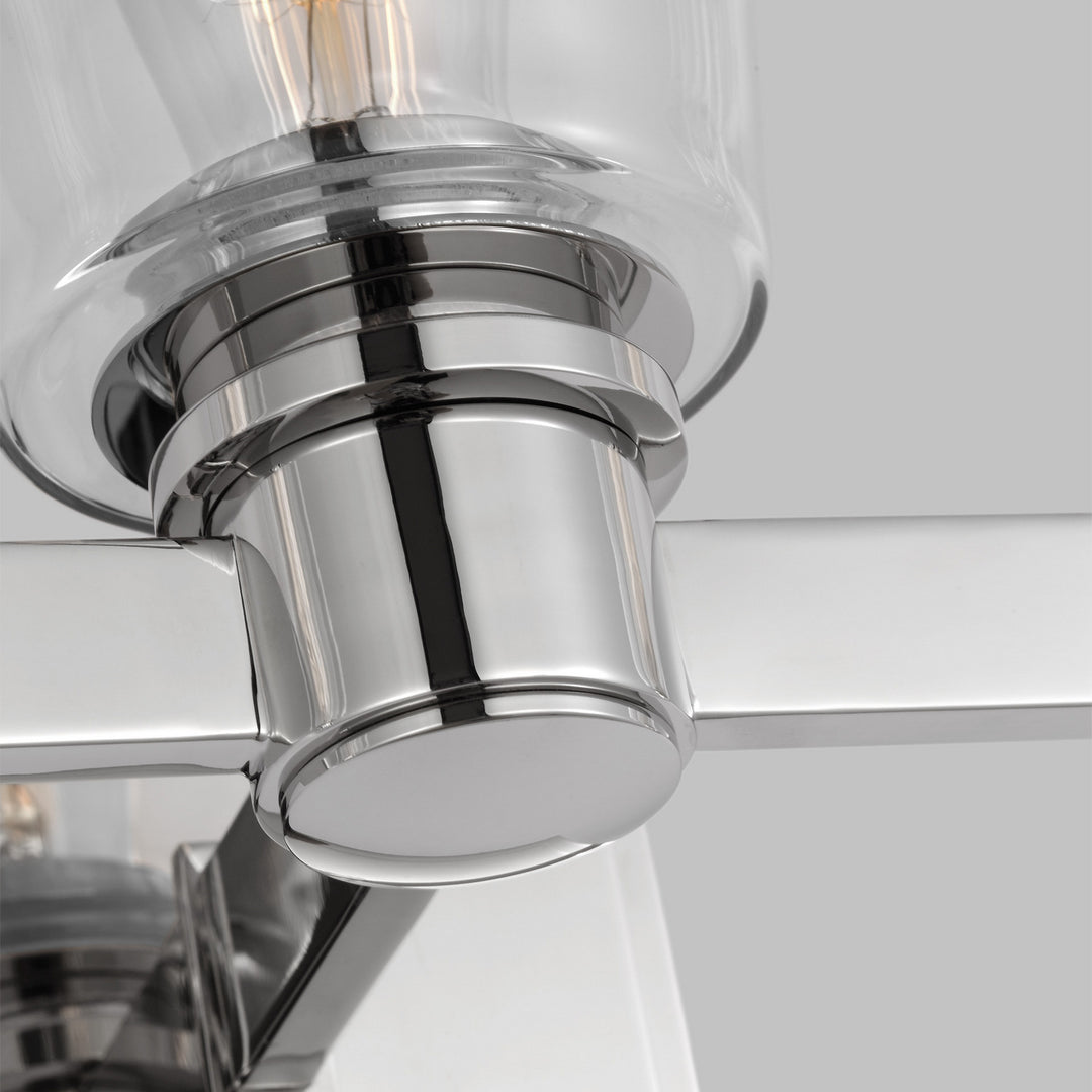 Visual Comfort Studio Canada - CV1033PN - Three Light Bath Vanity - Alessa - Polished Nickel