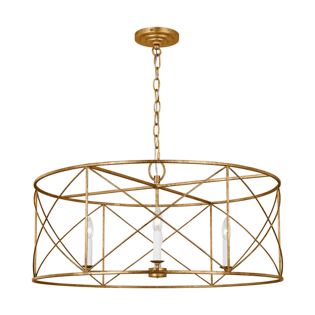 Visual Comfort Studio Canada - CC1624ADB - Four Light Chandelier - Beatrix - Antique Gild