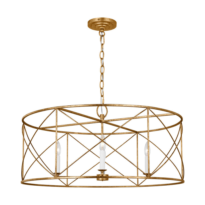 Visual Comfort Studio Canada - CC1624ADB - Four Light Chandelier - Beatrix - Antique Gild