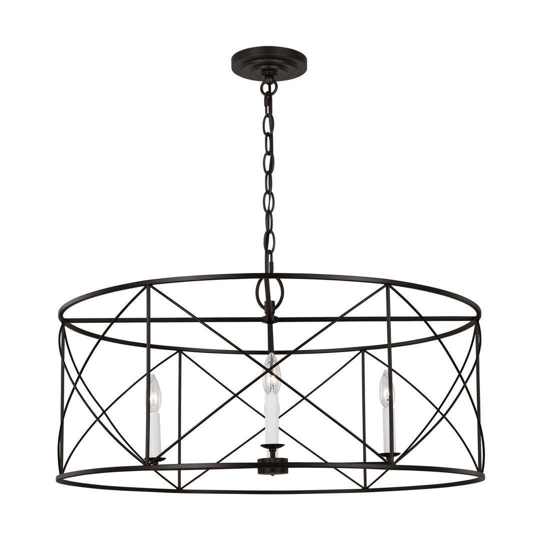 Visual Comfort Studio Canada - CC1624AI - Four Light Chandelier - Beatrix - Aged Iron