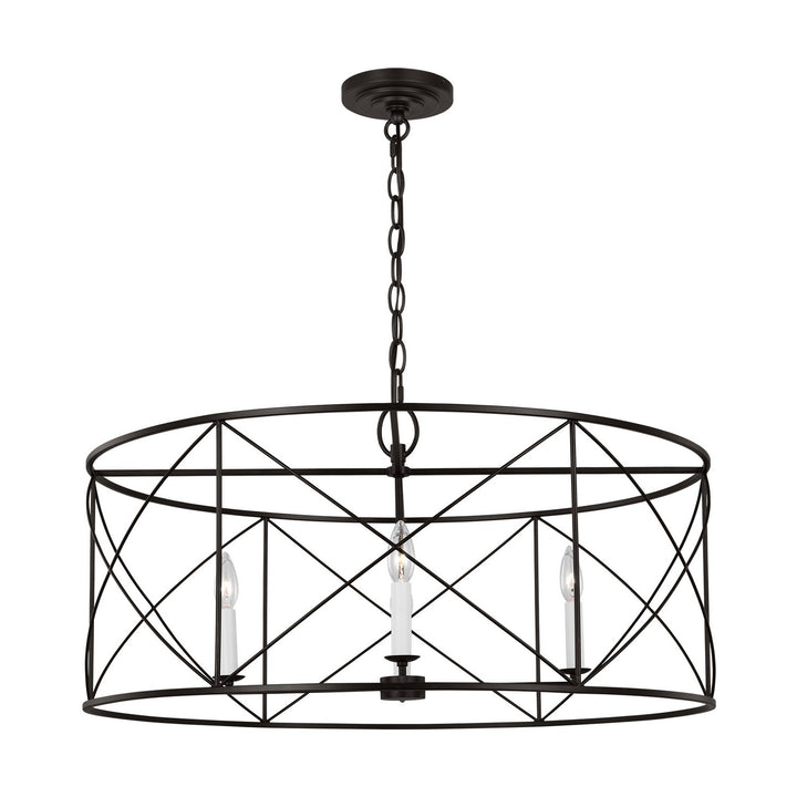 Visual Comfort Studio Canada - CC1624AI - Four Light Chandelier - Beatrix - Aged Iron