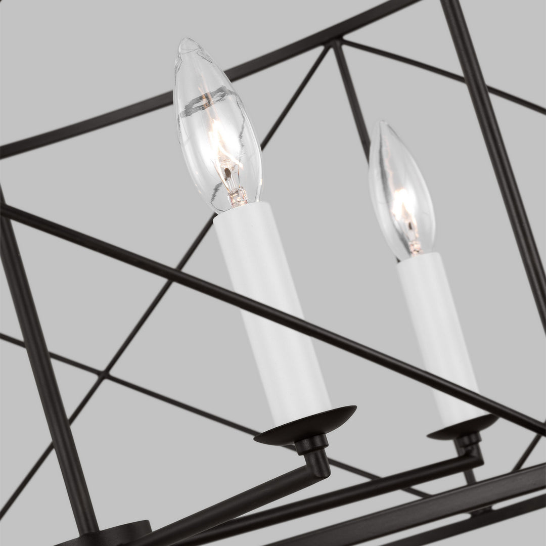 Visual Comfort Studio Canada - CC1624AI - Four Light Chandelier - Beatrix - Aged Iron