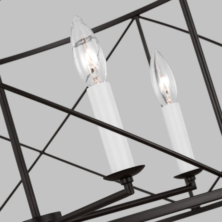 Visual Comfort Studio Canada - CC1624AI - Four Light Chandelier - Beatrix - Aged Iron