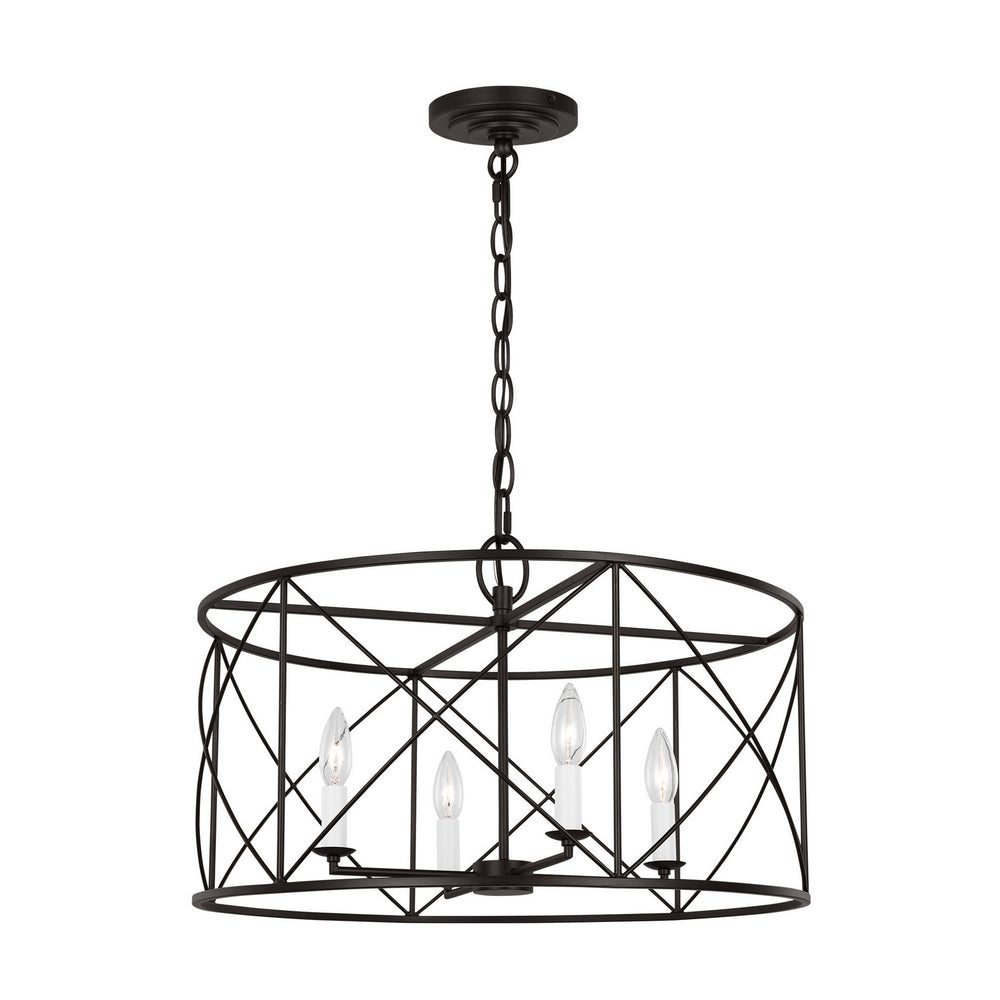 Visual Comfort Studio Canada - CC1634AI - Four Light Chandelier - Beatrix - Aged Iron