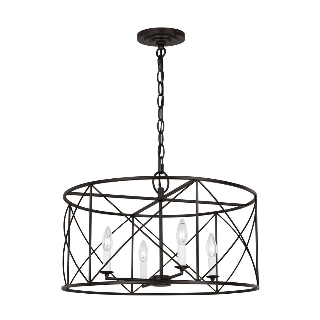 Visual Comfort Studio Canada - CC1634AI - Four Light Chandelier - Beatrix - Aged Iron