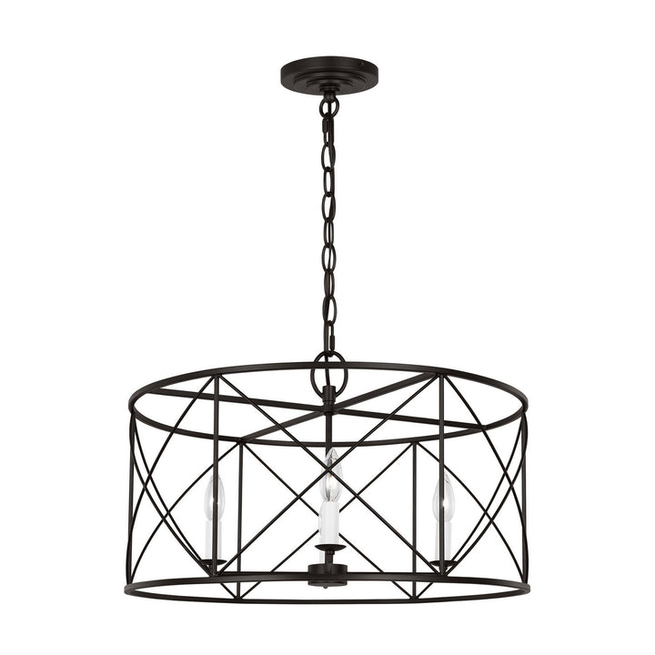 Visual Comfort Studio Canada - CC1634AI - Four Light Chandelier - Beatrix - Aged Iron