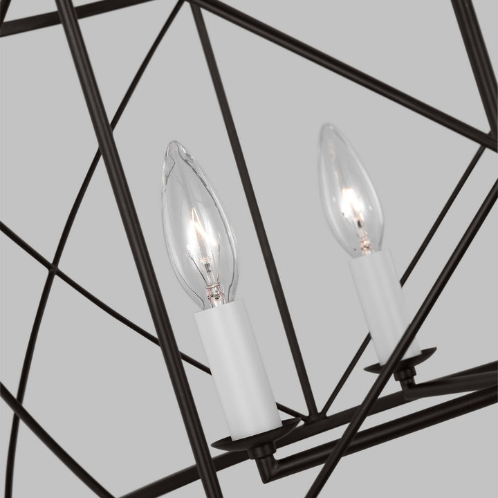 Visual Comfort Studio Canada - CC1634AI - Four Light Chandelier - Beatrix - Aged Iron