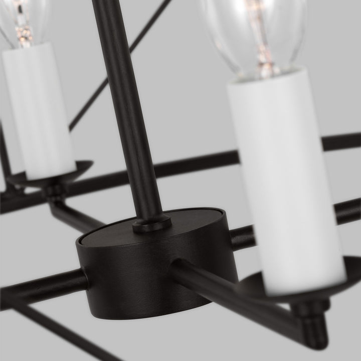 Visual Comfort Studio Canada - CC1634AI - Four Light Chandelier - Beatrix - Aged Iron