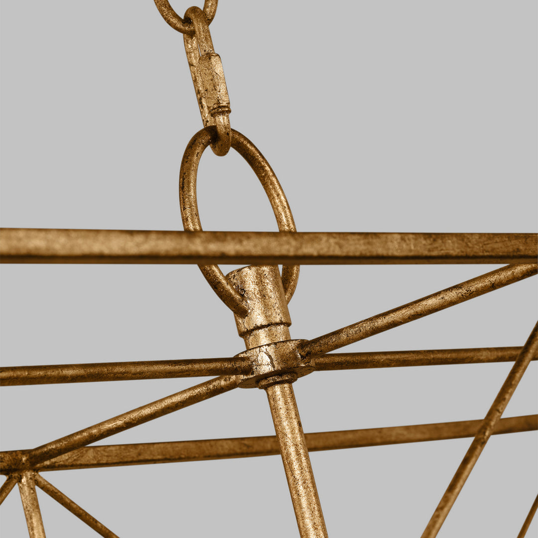 Visual Comfort Studio Canada - CC1646ADB - Six Light Chandelier - Beatrix - Antique Gild