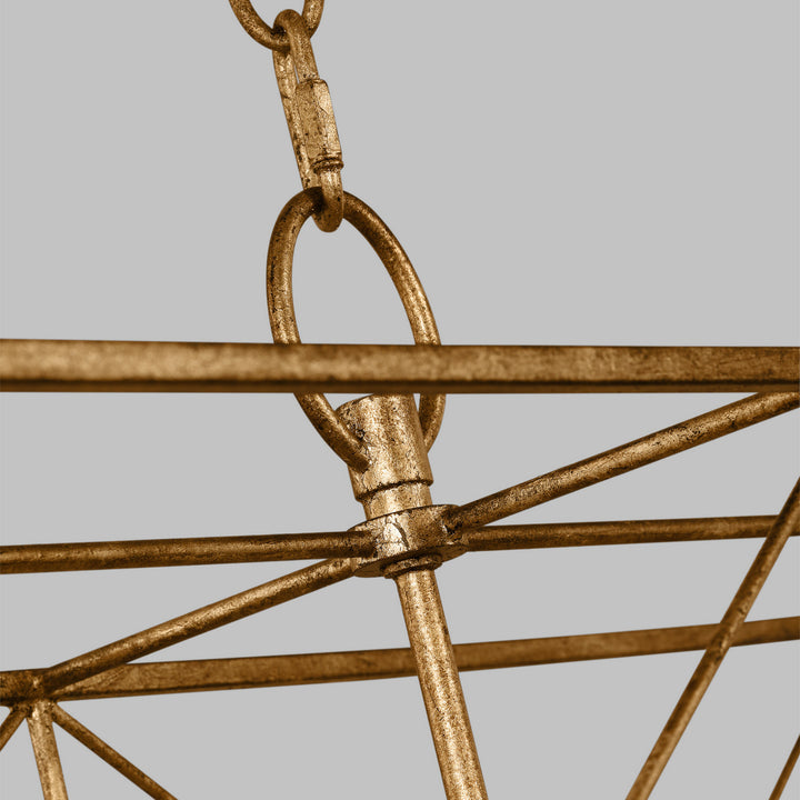 Visual Comfort Studio Canada - CC1646ADB - Six Light Chandelier - Beatrix - Antique Gild