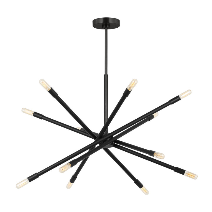 Visual Comfort Studio Canada - CC16612MBK - 12 Light Chandelier - Eastyn - Midnight Black