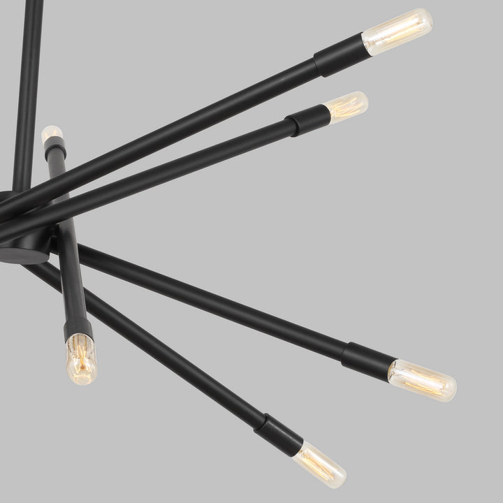 Visual Comfort Studio Canada - CC16612MBK - 12 Light Chandelier - Eastyn - Midnight Black